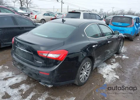 2014 Maserati Ghibli S Q4 z USA, uszkodzony, nr VIN ZAM57RTA7E1085930
